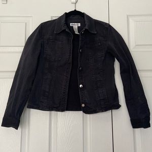 Jones & Co Black Jean Jacket